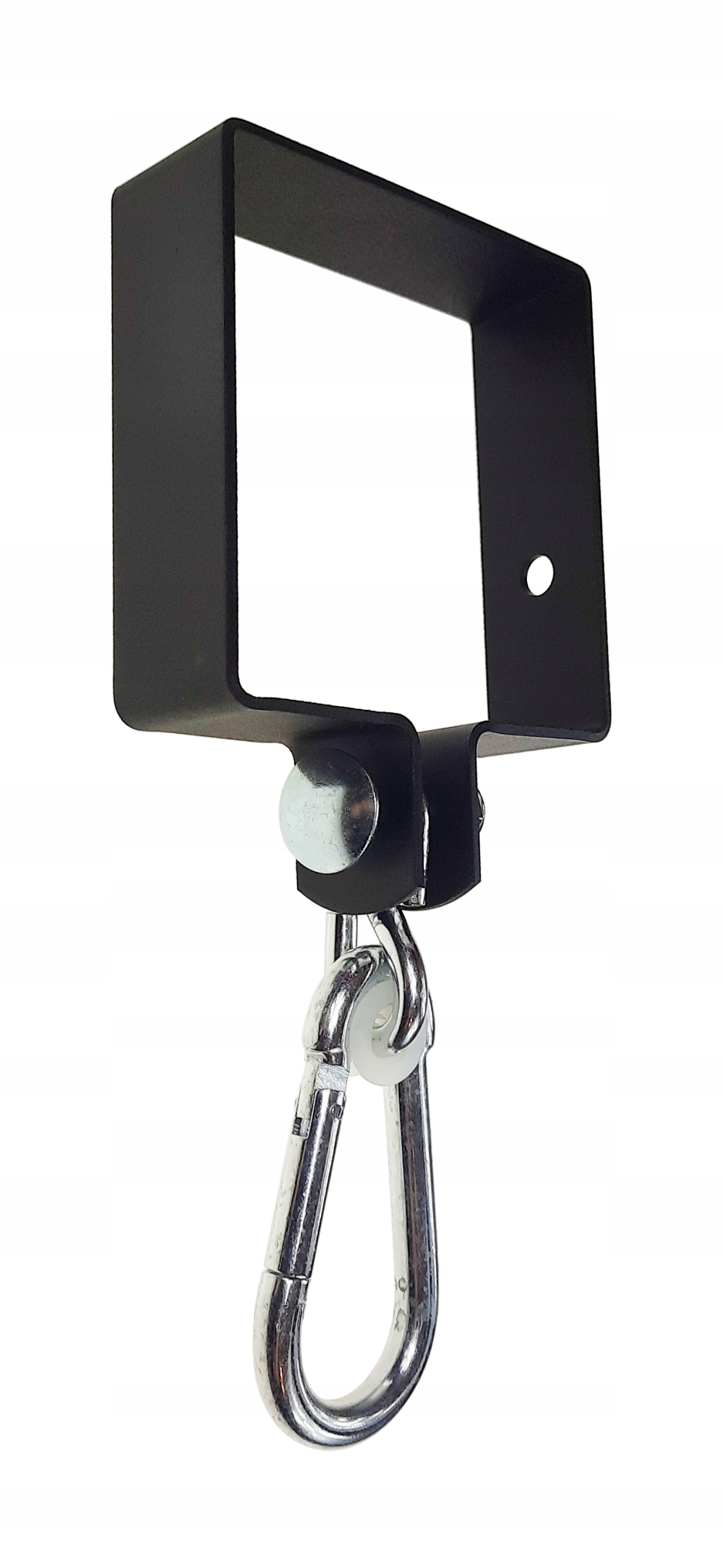 Mocowanie huśtawki obejma hak kwadrat 100x100 mm czarny Kod producenta 3355C