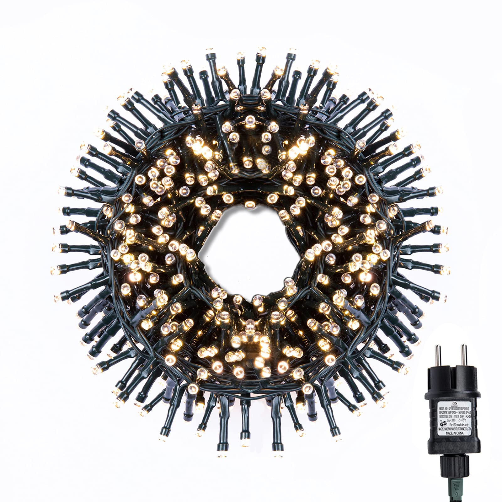 Gresonic Dekoracyjne Lampki Choinkowe 500 LED 10m — miniatura 10