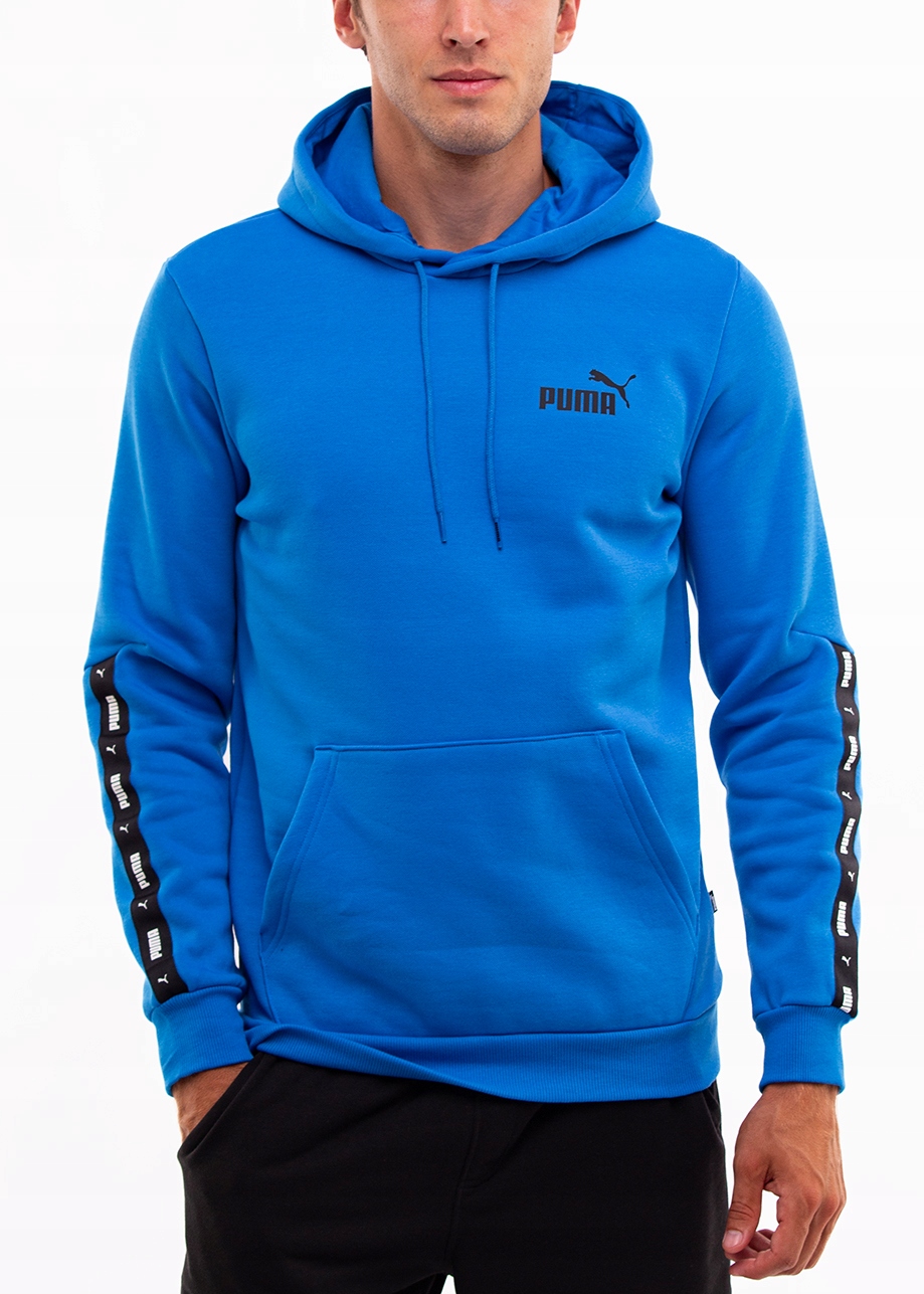 pánská mikina s kapucí Puma Sportovní tepláková souprava Pohodlná Logo Hoodie vel M