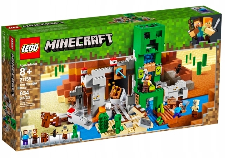 

Lego 21155 Minecraft Kopalnia Creeperów