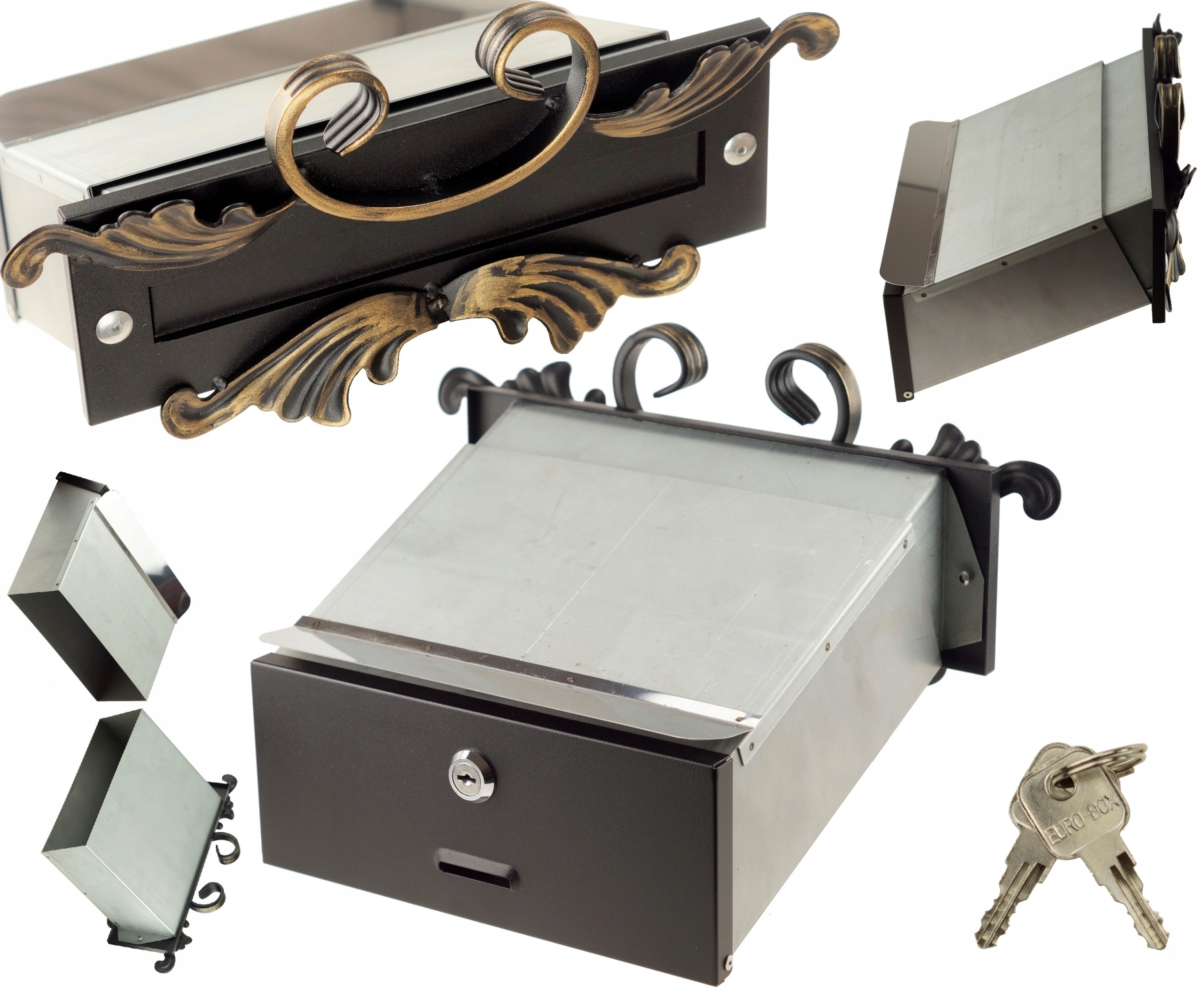 Poštovní Schránka Pro Zazdění Průchozí Retro