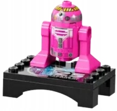 Lego figurka Star Wars Sw1393 Astromech Droid, Qt-kt podstavec 40755 N