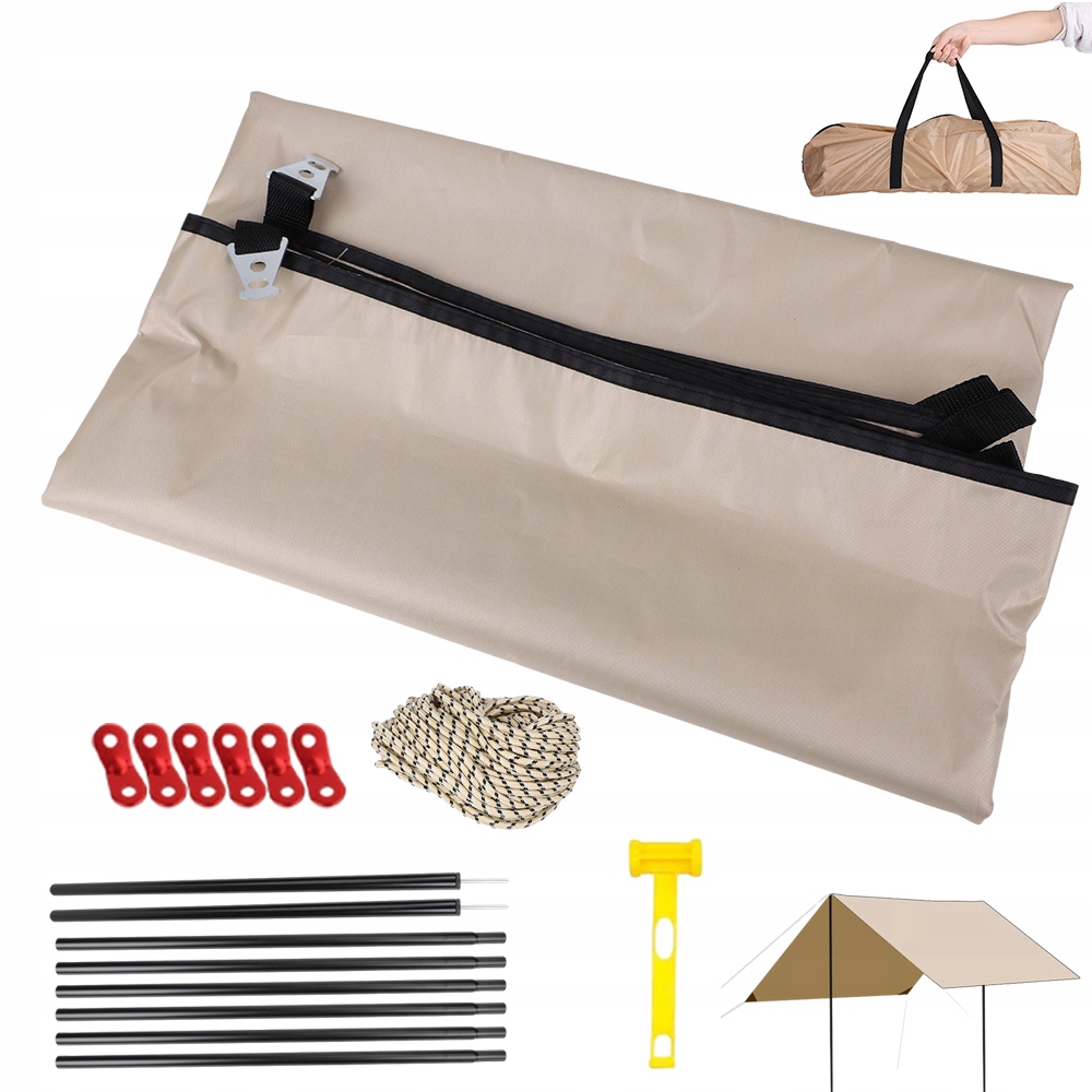 Stan Skládací 300 X 300 CM Pro Zahradu A Terasu