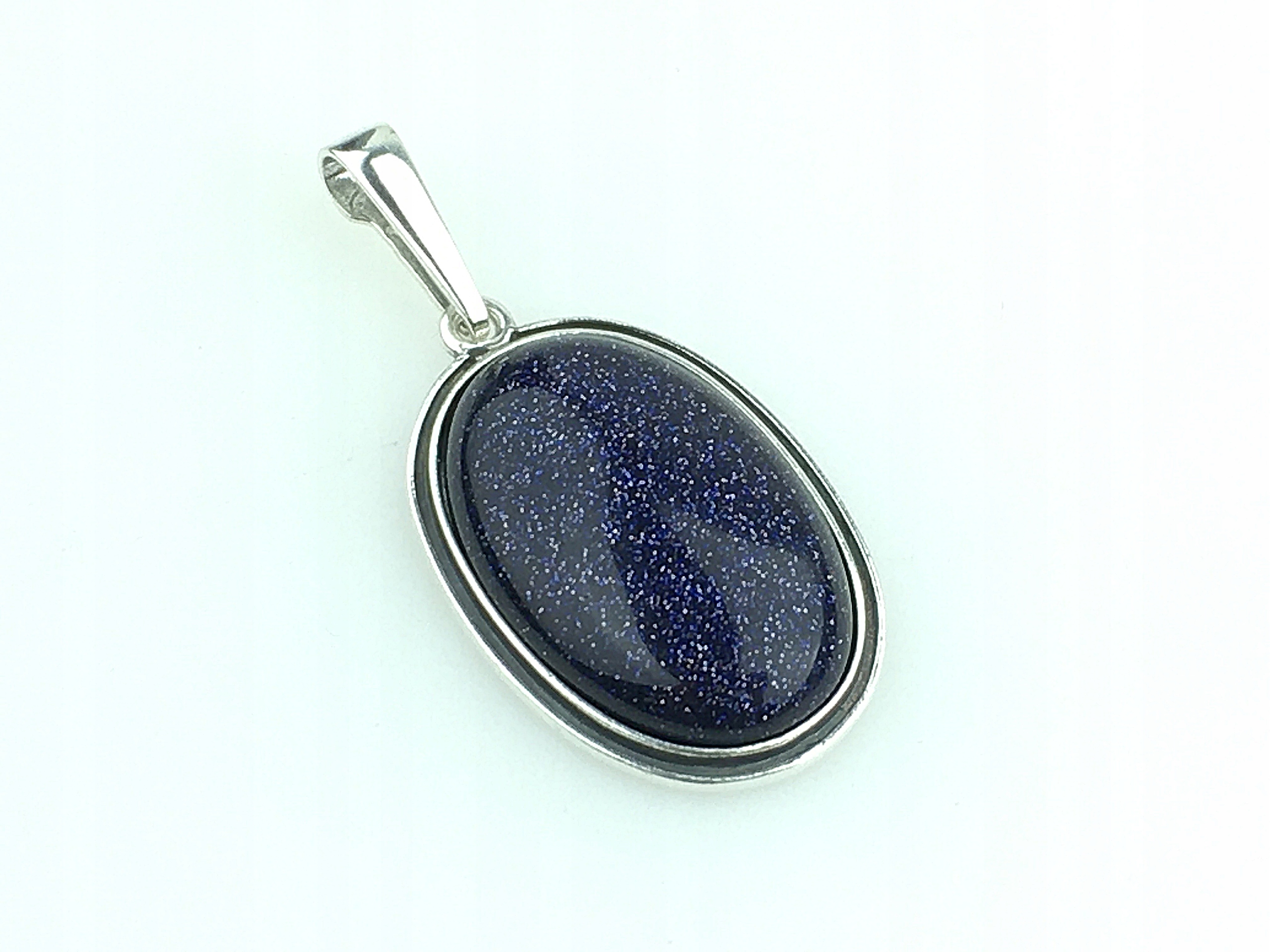 

wisiorek owalny srebrny noc kairu srebro pr.925