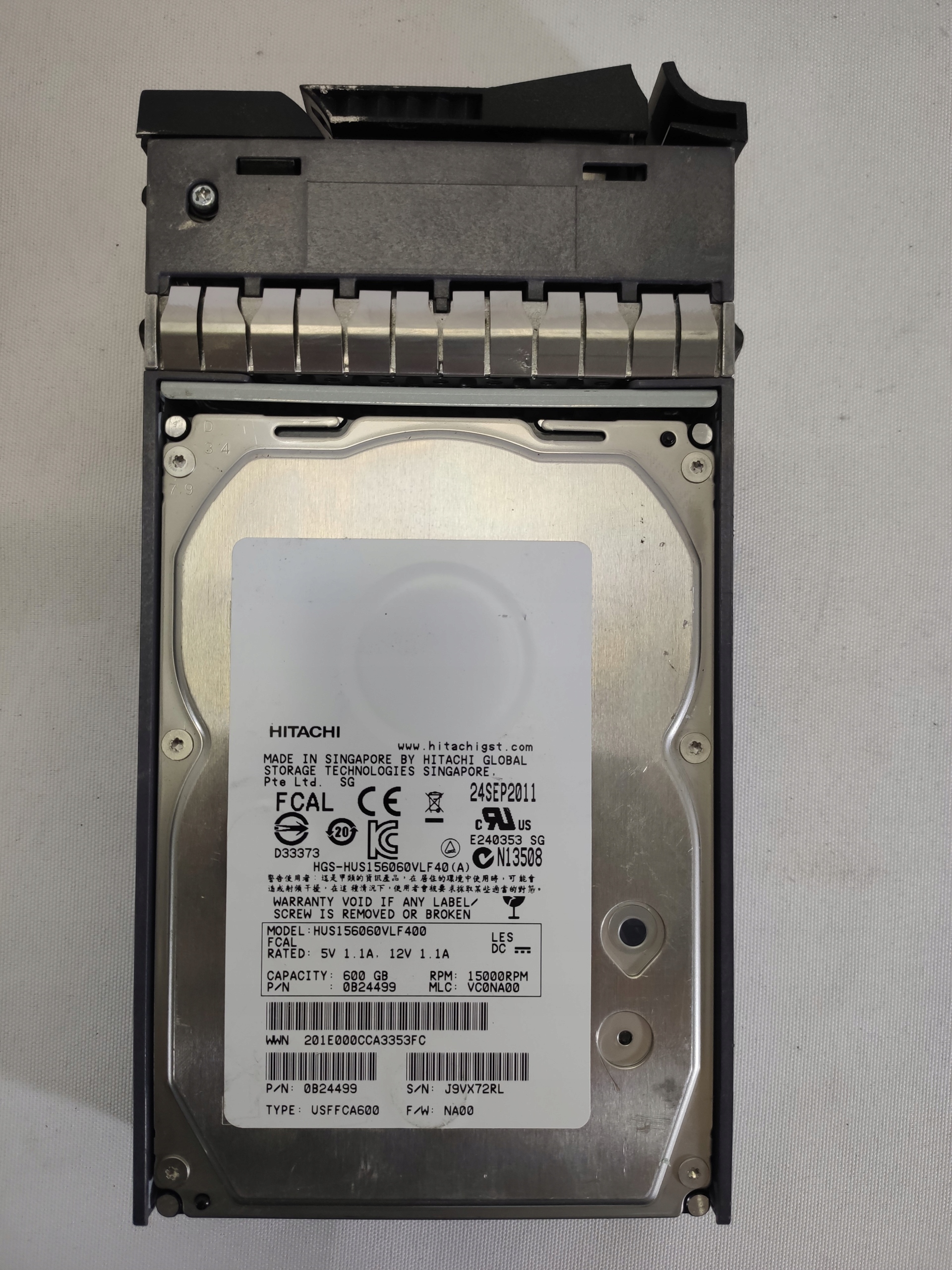 HITACHI HUS156060VLF400 600GB M810