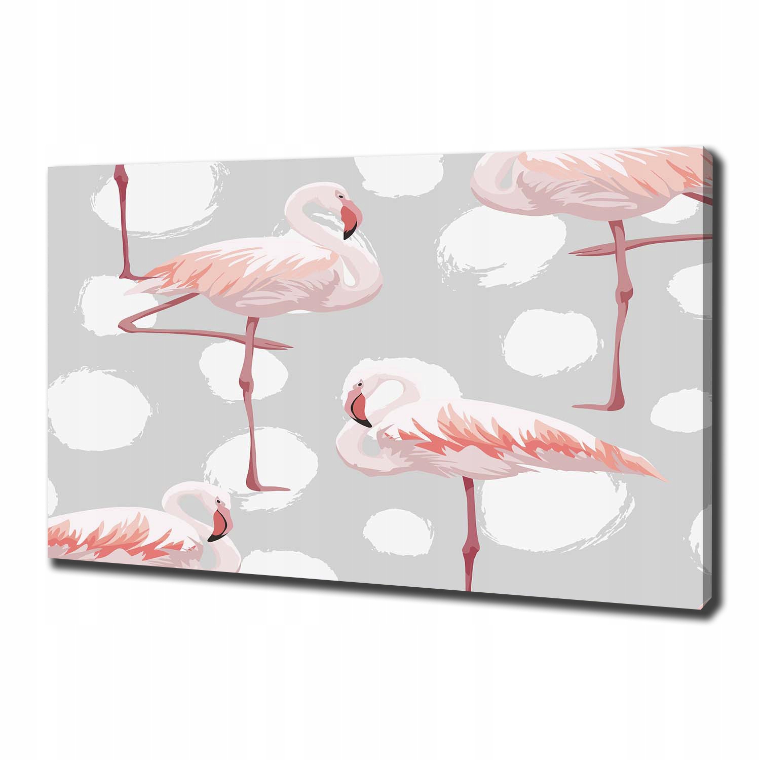 

Foto obraz canvas na ścianę Flamingi 100x70 cm