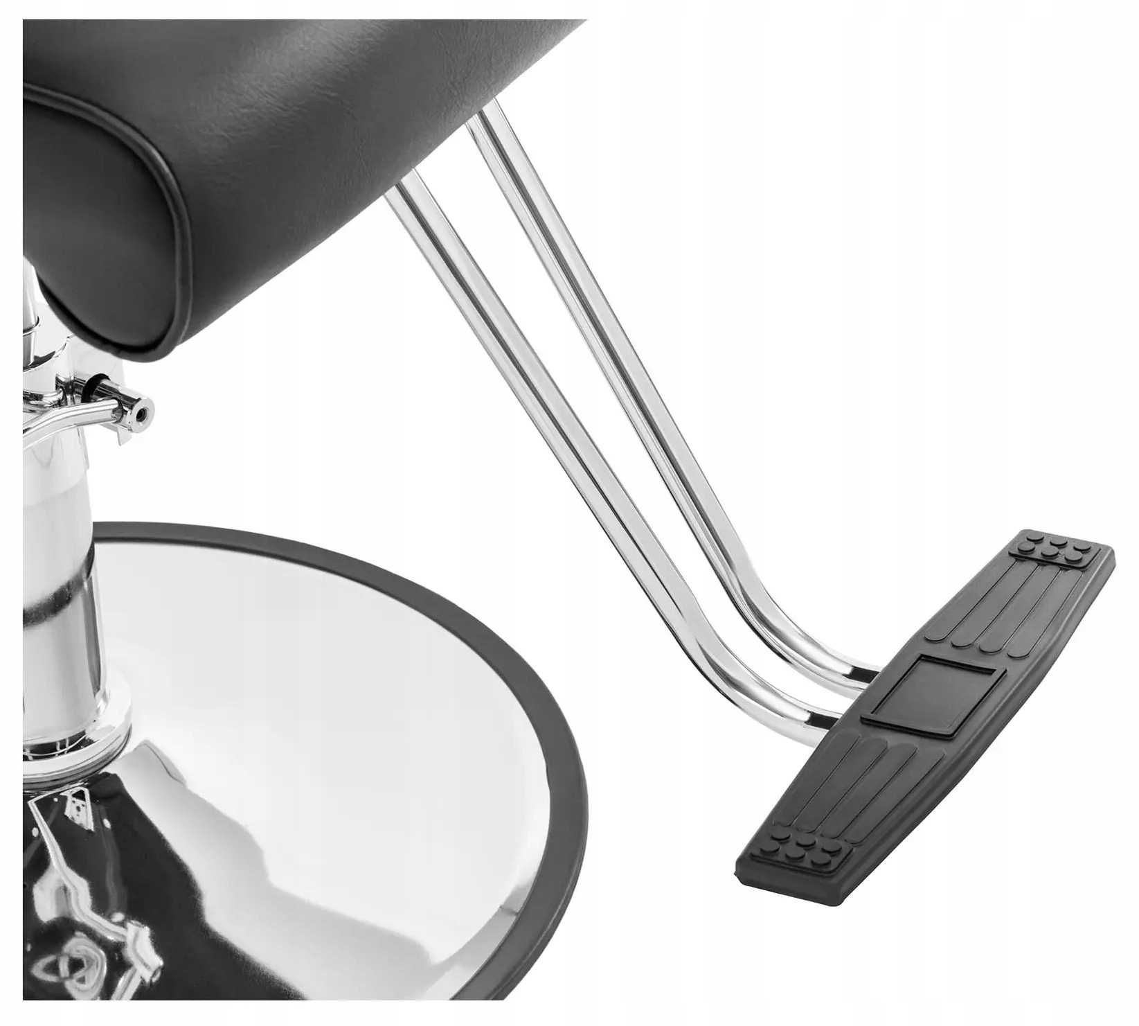 Fotel fryzjerski podnóżek czarny 50-60cm 180kg Physa HOVE BLACK 10040682