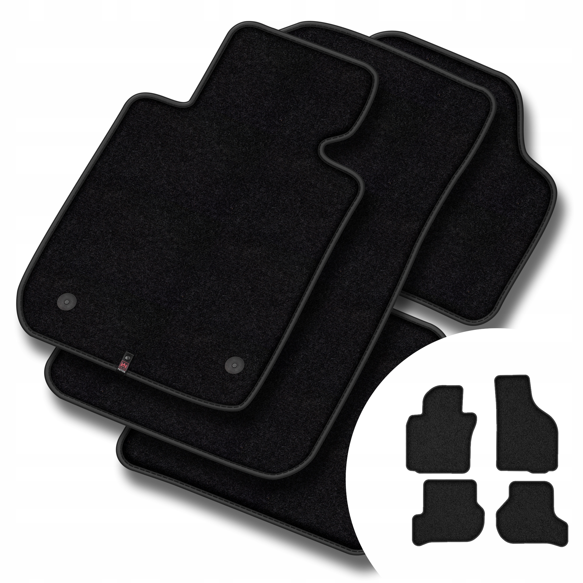Velurové koberce Premium pro Volkswagen Jetta V 2005-2010