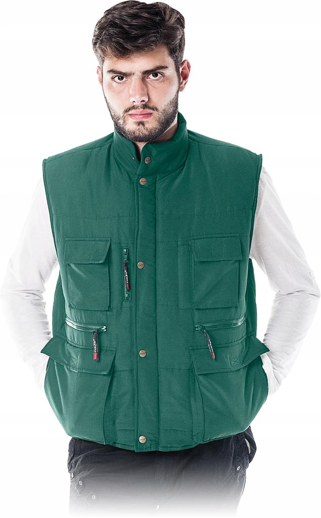 

Bezrękawnik kamizelka robocza dużo kieszeni r. 2XL