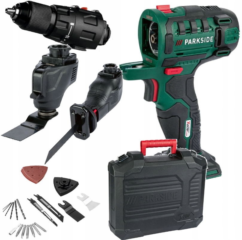PARKSIDE PKGA 20 PILA WKRETARKA PILA SZLIFIERKA WIELOFUNKCYJNE 3w1