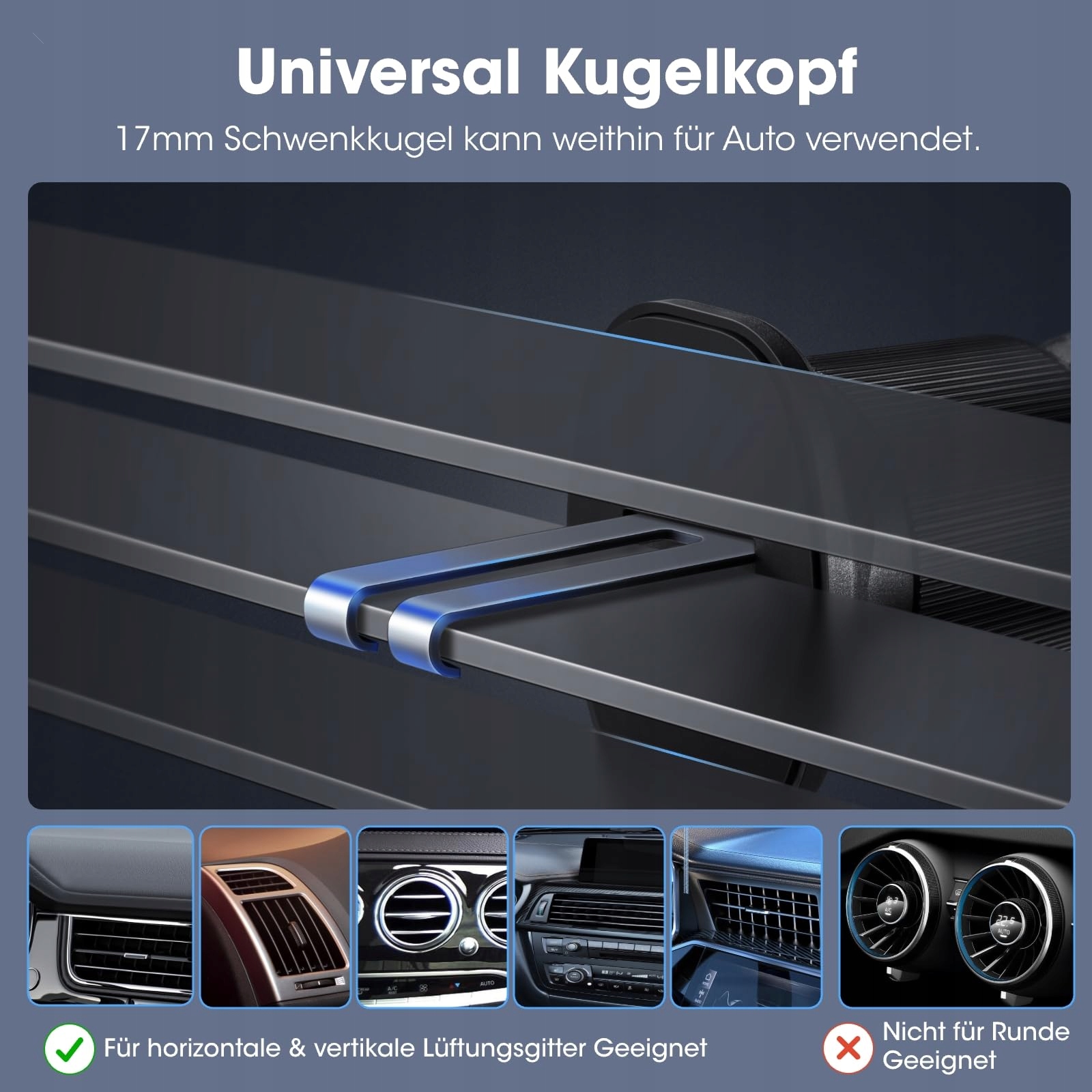 PITAKA Uchwyt Samochodowy Qi2 Magsafe Ładowarka 15W iPhone Galaxy — miniatura 7