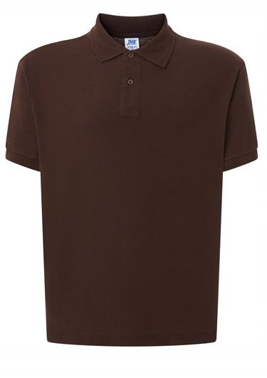 

Koszulka Polo męska polówka Jhk 210g brązowa Ch M