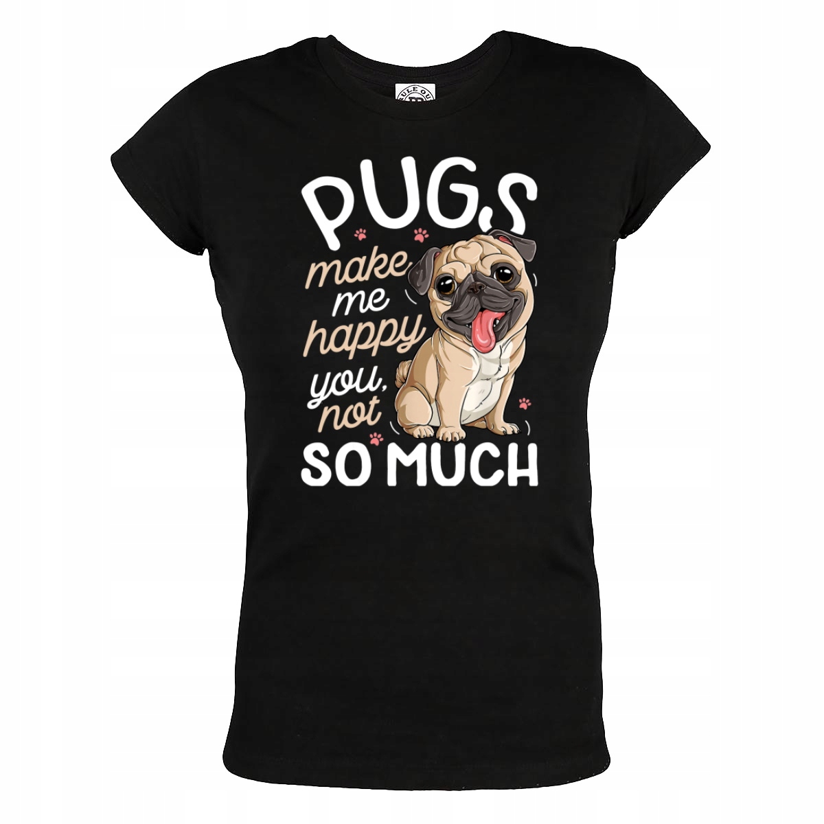 

Damska Koszulka Pies Psy Z Psem Dogs Make Me Happy