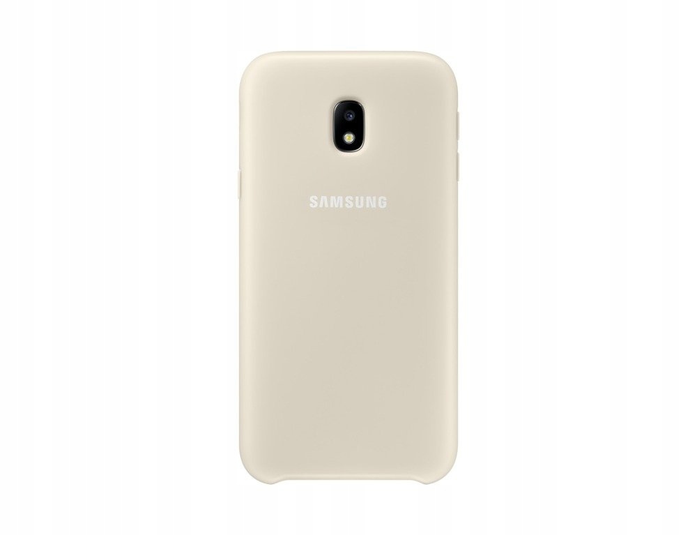 Etui Dual Layer Cover Złoty do Samsung Galaxy J3 (2017) EF-PJ330CFEGWW