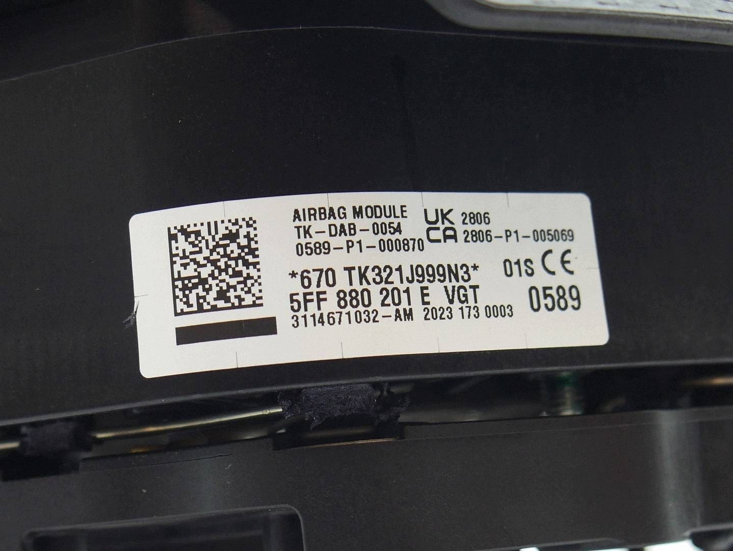 airbag air airbag driver´s CUPRA ATECA FORMENTOR 5FF880201E