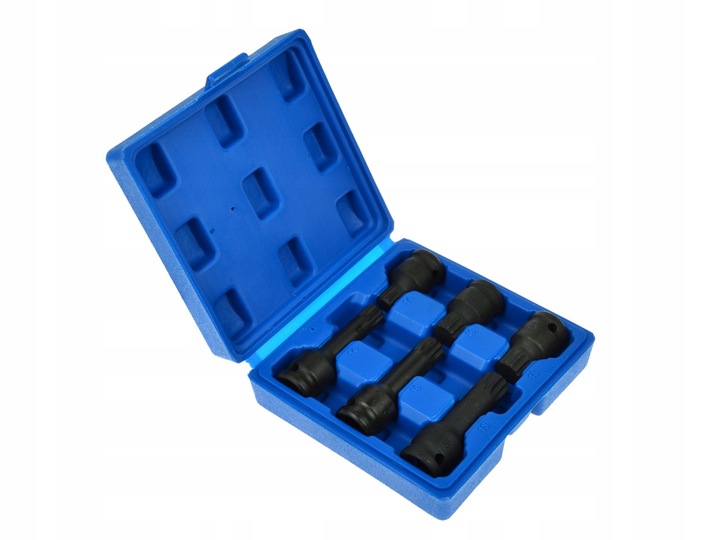 Klucze Bit Spline Udarowe 1/2 M14 M16 M18 Piasta Krótkie 45 mm Długie 78 mm