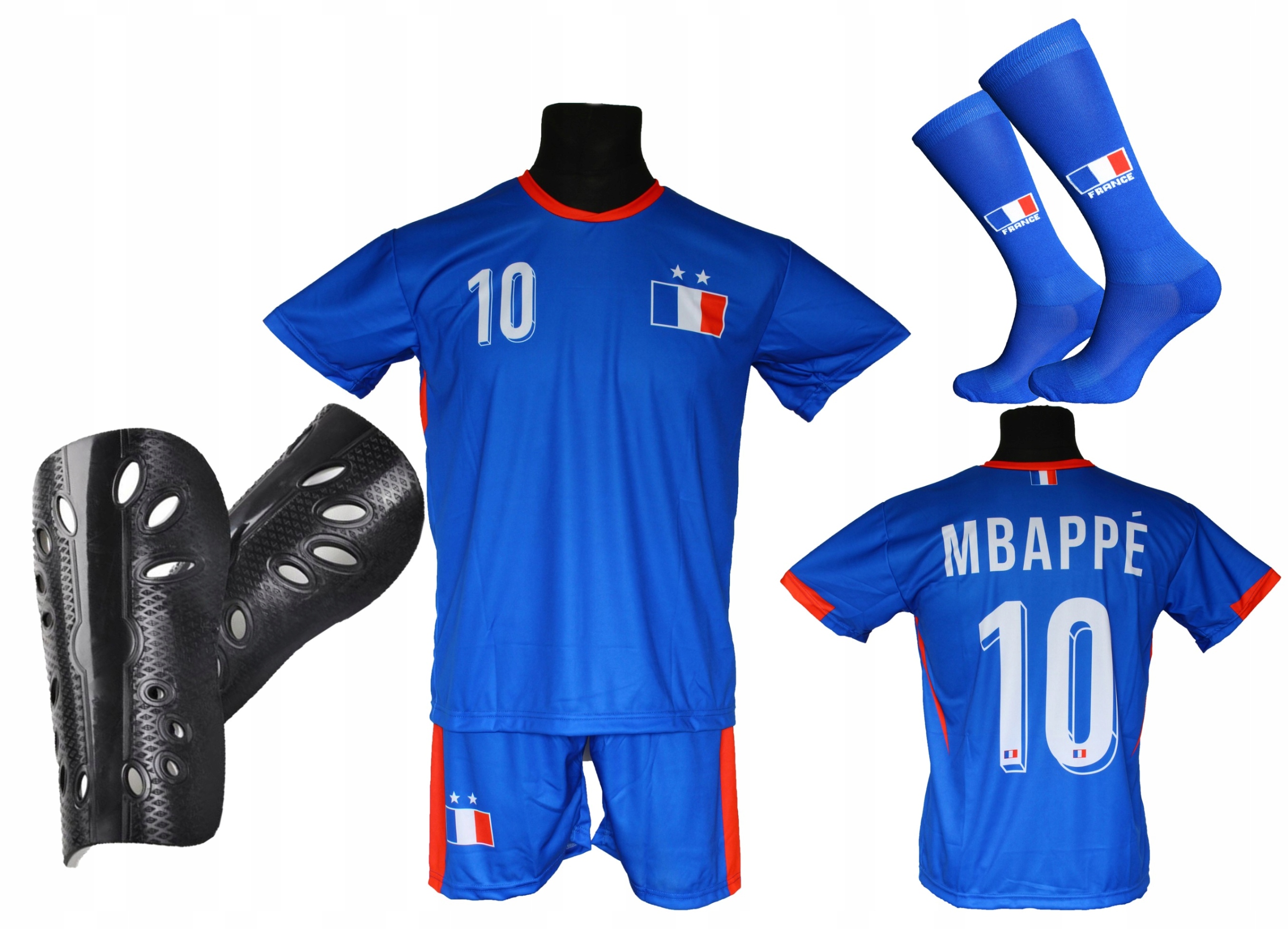 Mbappe komplet fotbalový dres ME24 logo Francie 164