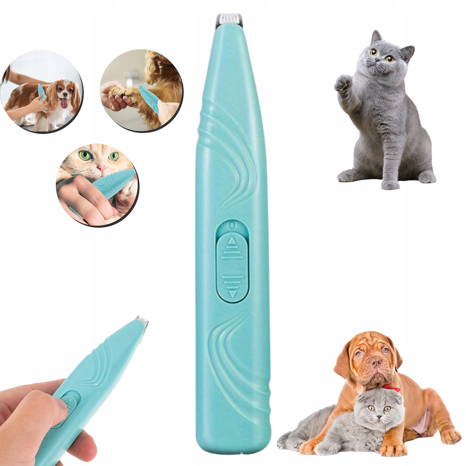 Levně Bezdrátový Strojek Pro Psa A Kočku, Mini Elektrický Zastřihovač Drápků
