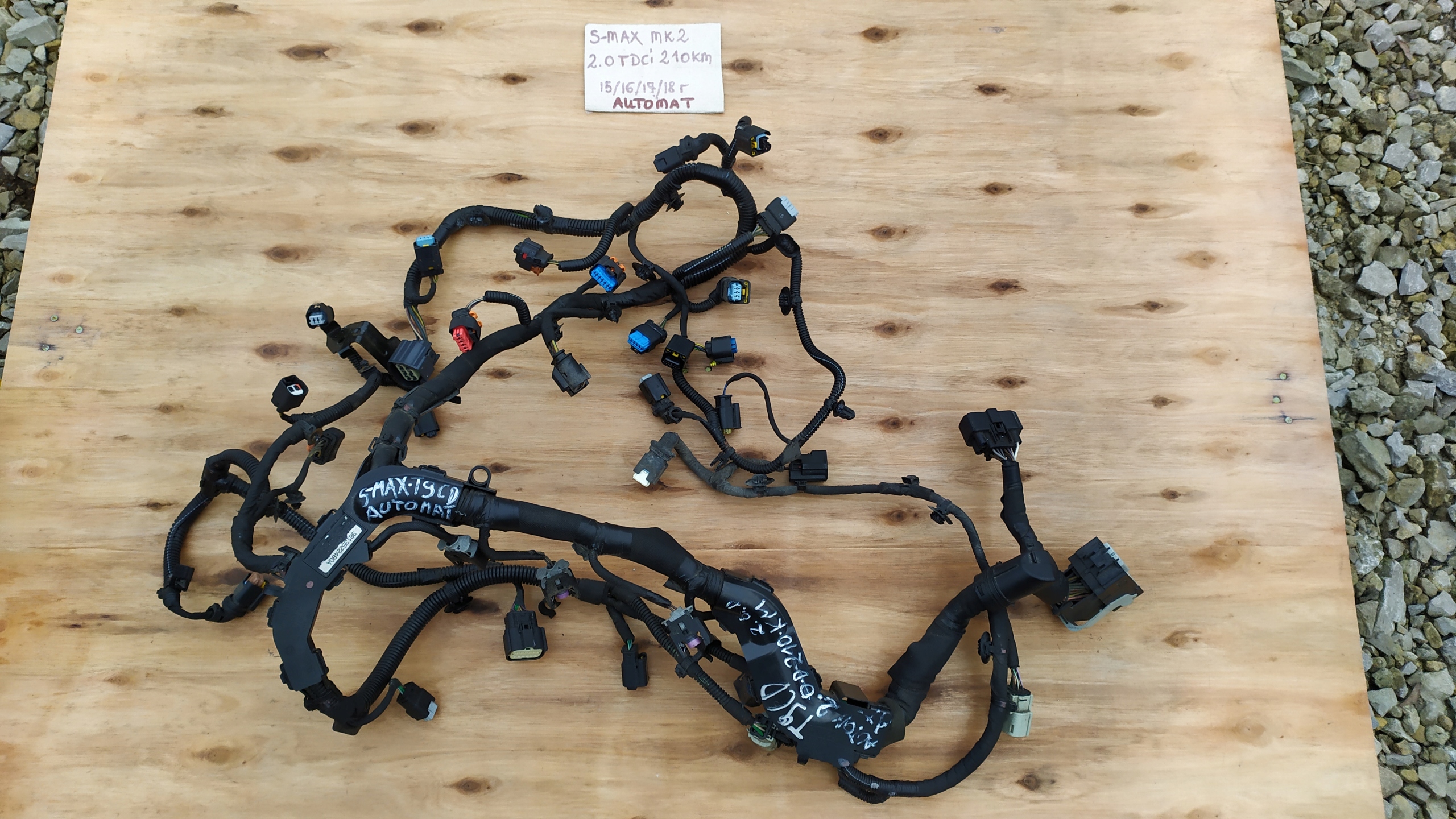 УСТАНОВКА ДВИГАТЕЛЯ FORD S-MAX MK2 2.0 TDCI 210 Л. С.