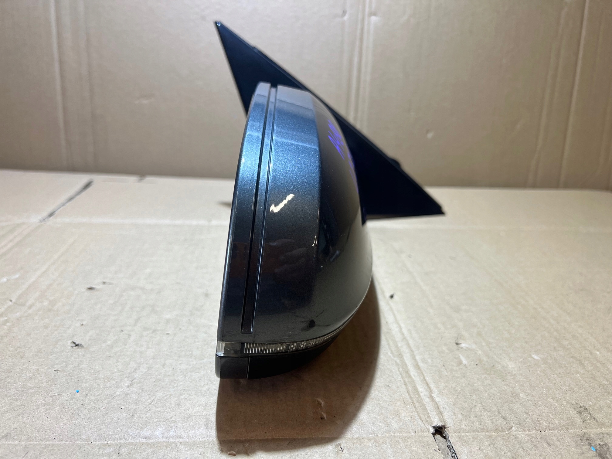 AUDI A4 B8 mirror exterior right 6 + 2 PIN LZ7R
