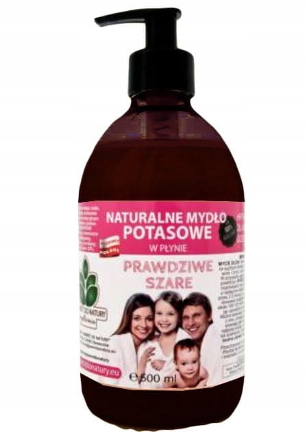 

Szare mydło potasowe w płynie, roślinne 500ml