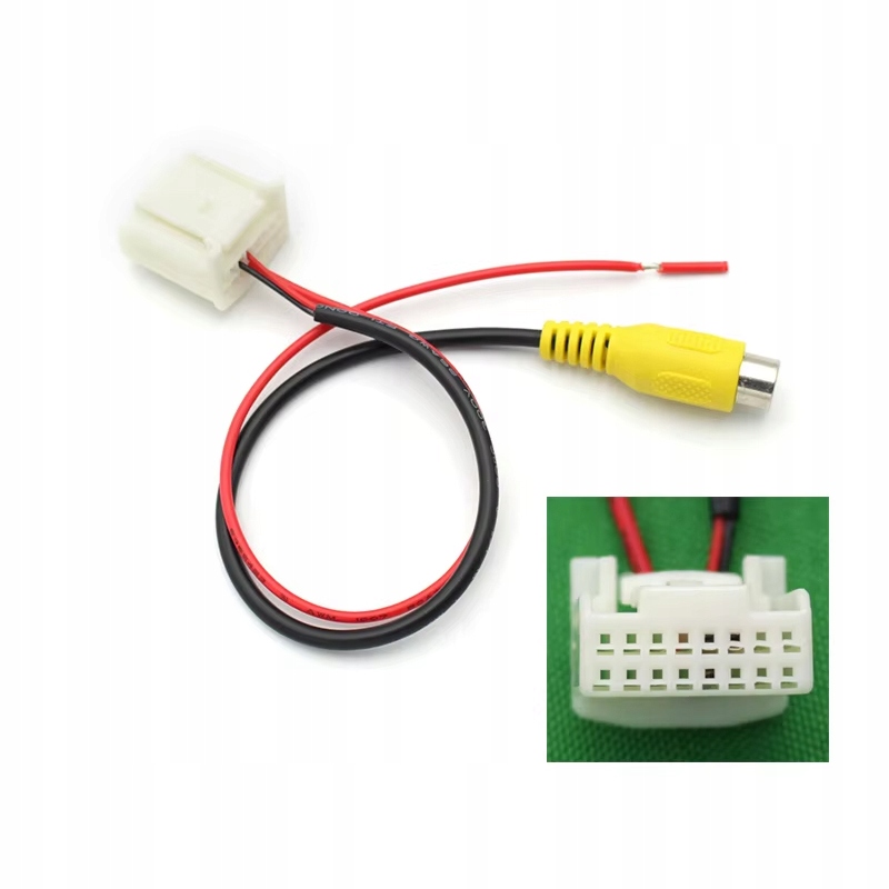 ADAPTER KAMERY COFANIA RCA - DO FABRYCZNEGO RADIA KIA / HYUNDAI