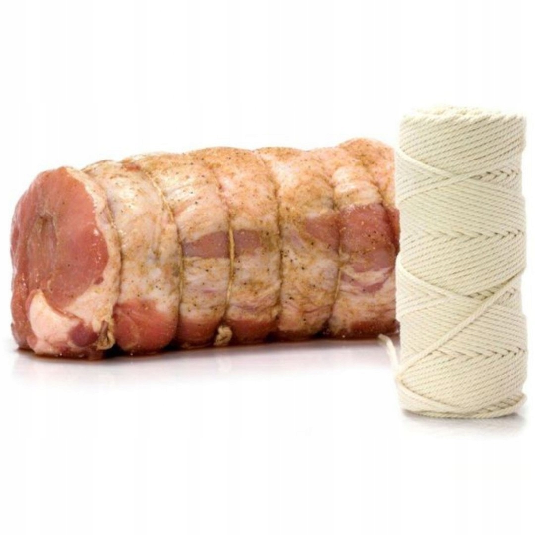 Bavlněná uzenářská šňůra 100 g 70 m sada 2 ks Hendi 559222