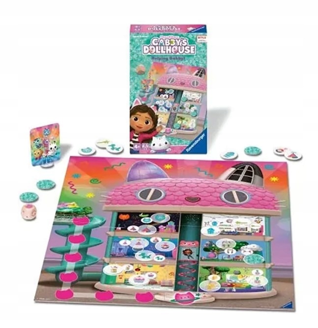 Gra planszowa Helping Gabby Ravensburger Koci Gabi