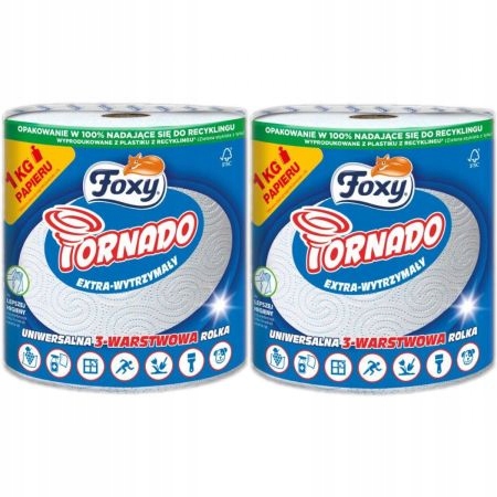 

Ręcznik papierowy Tornado Zestaw 2 rolki Gigarolka