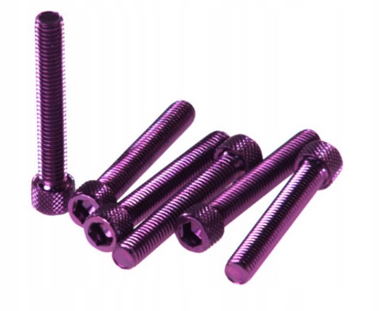 

Śruba imbusowa cylindryczna M8 50 Fioletowy