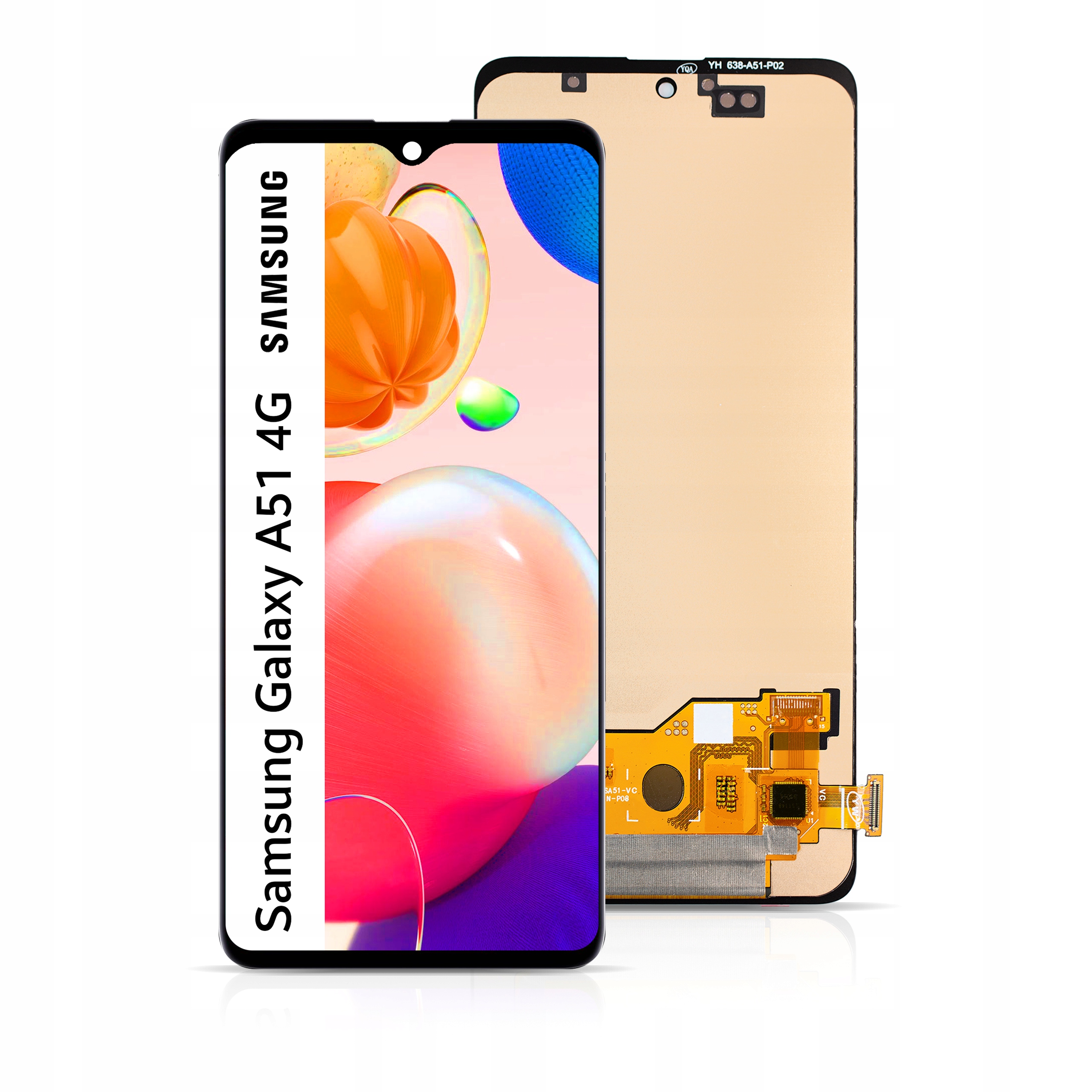 Displej pro Galaxy A51 4G Oled Display LCD Panel Rychlý