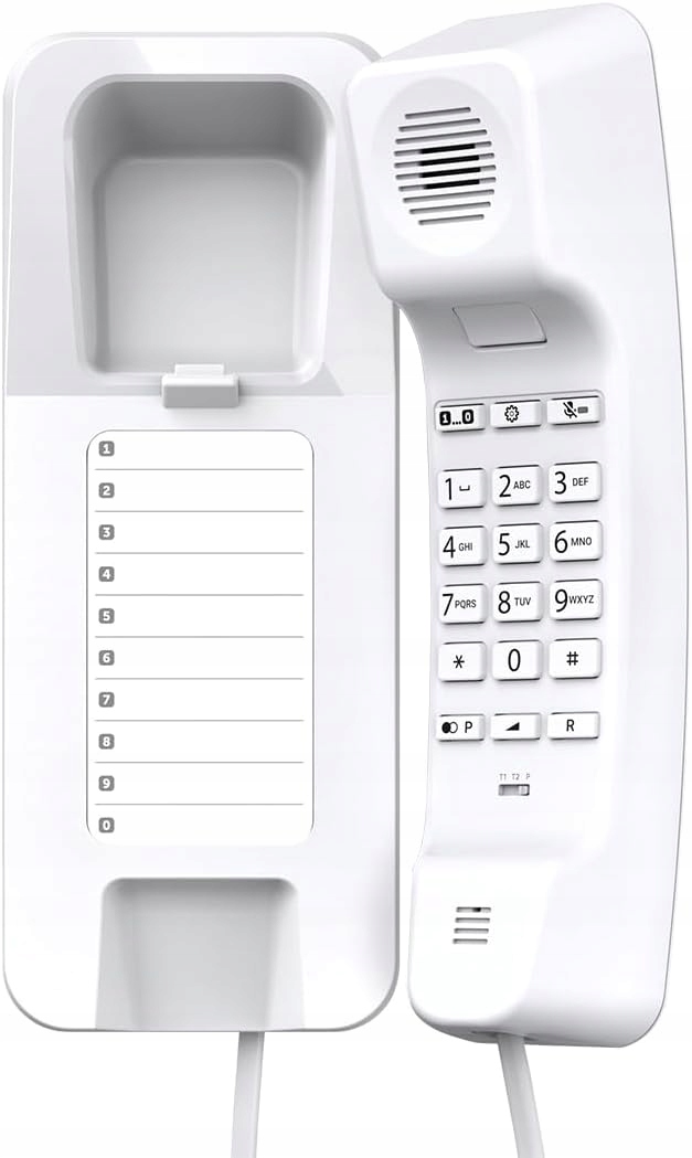 Gigaset Desk 200 analogový kabelový telefon s flexibilním kabelem