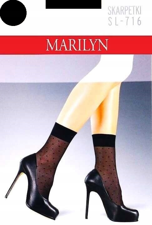 

Skarpetki Damskie Cienkie w Kropki SL-716 Marilyn
