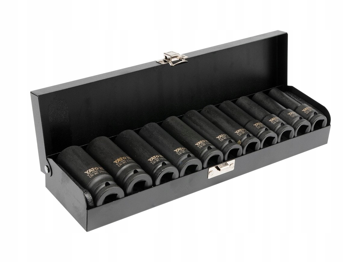 YATO КОЛПАЧОК ИНСУЛЬТА. ГЛУБОКИЙ 1/2 11ШТ 10-24 ММ YT-1