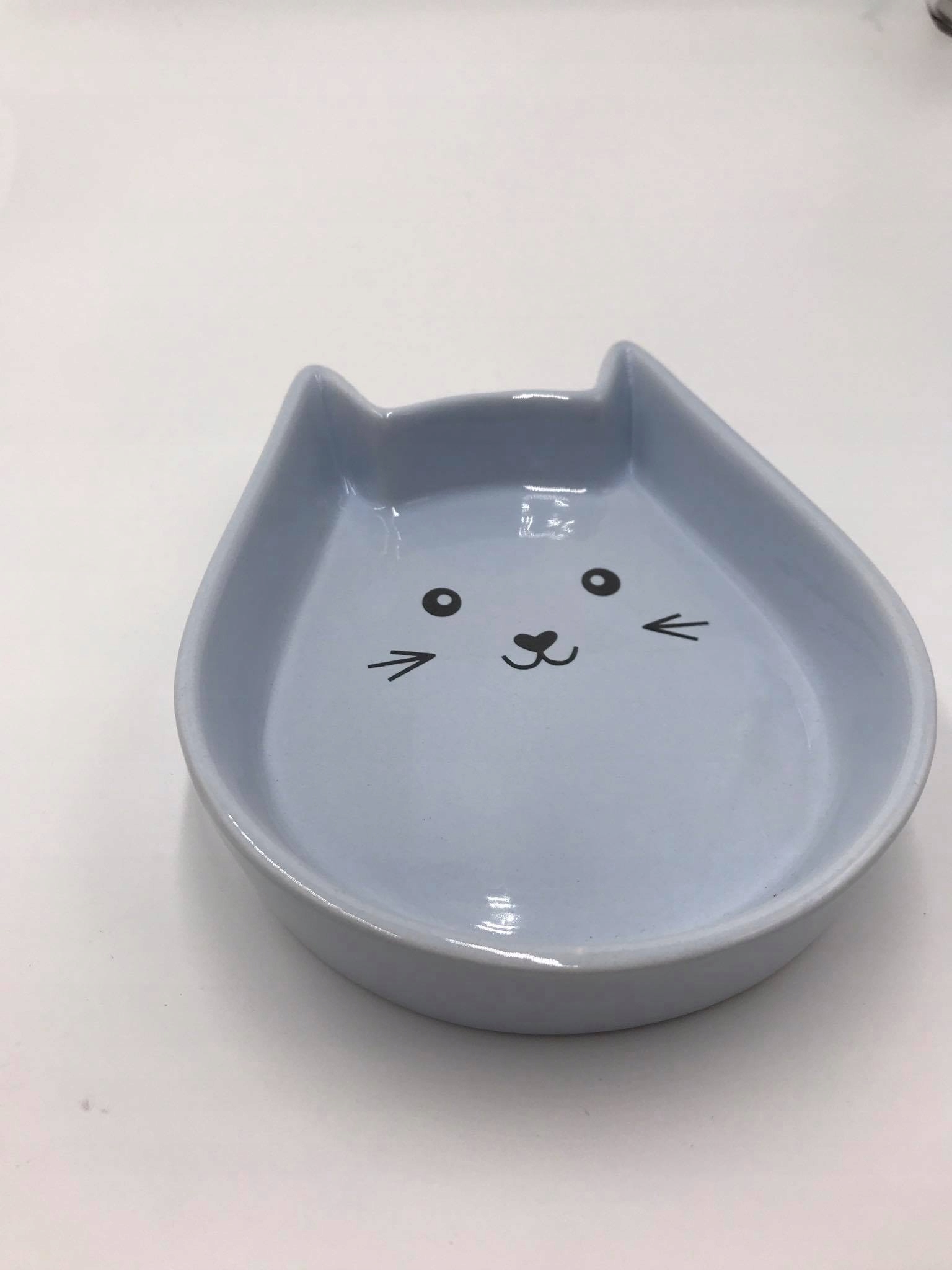 

Miska Kot Spodek dla kota Porcelana Pop Art cudny