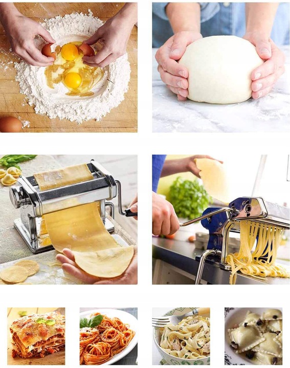 MASZYNKA DO CIĘCIA WAŁKOWANIA CIASTA 5W1 MAKARONU PIEROGÓW TYTONIU RAVIOLI Marka Operum