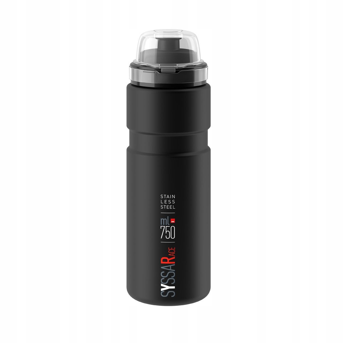 Bidon rowerowy Elite Syssa Race czarny 750ml