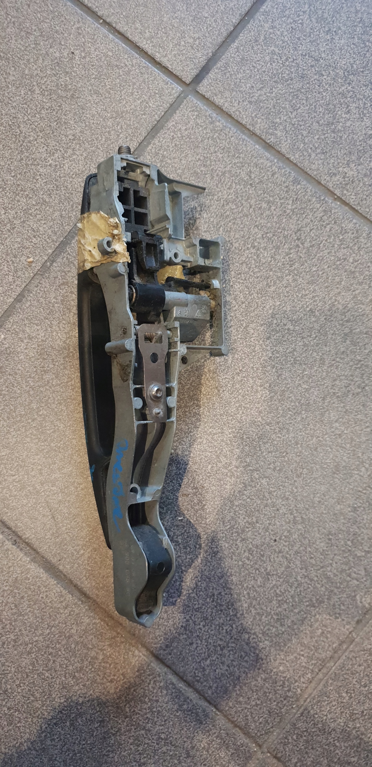 handle door right rear part PRZESUWANE Peugeot Partner II