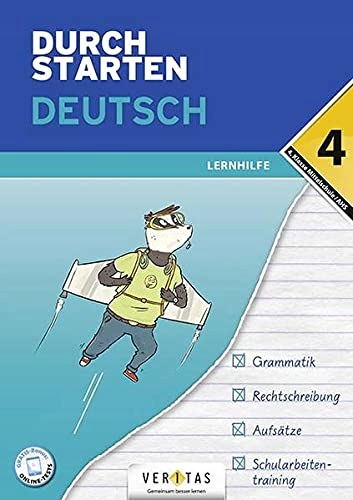 Durchstarten 4. Klasse - Deutsch Mittelschule/AHS - Lernhilfe JUTTA HOFER