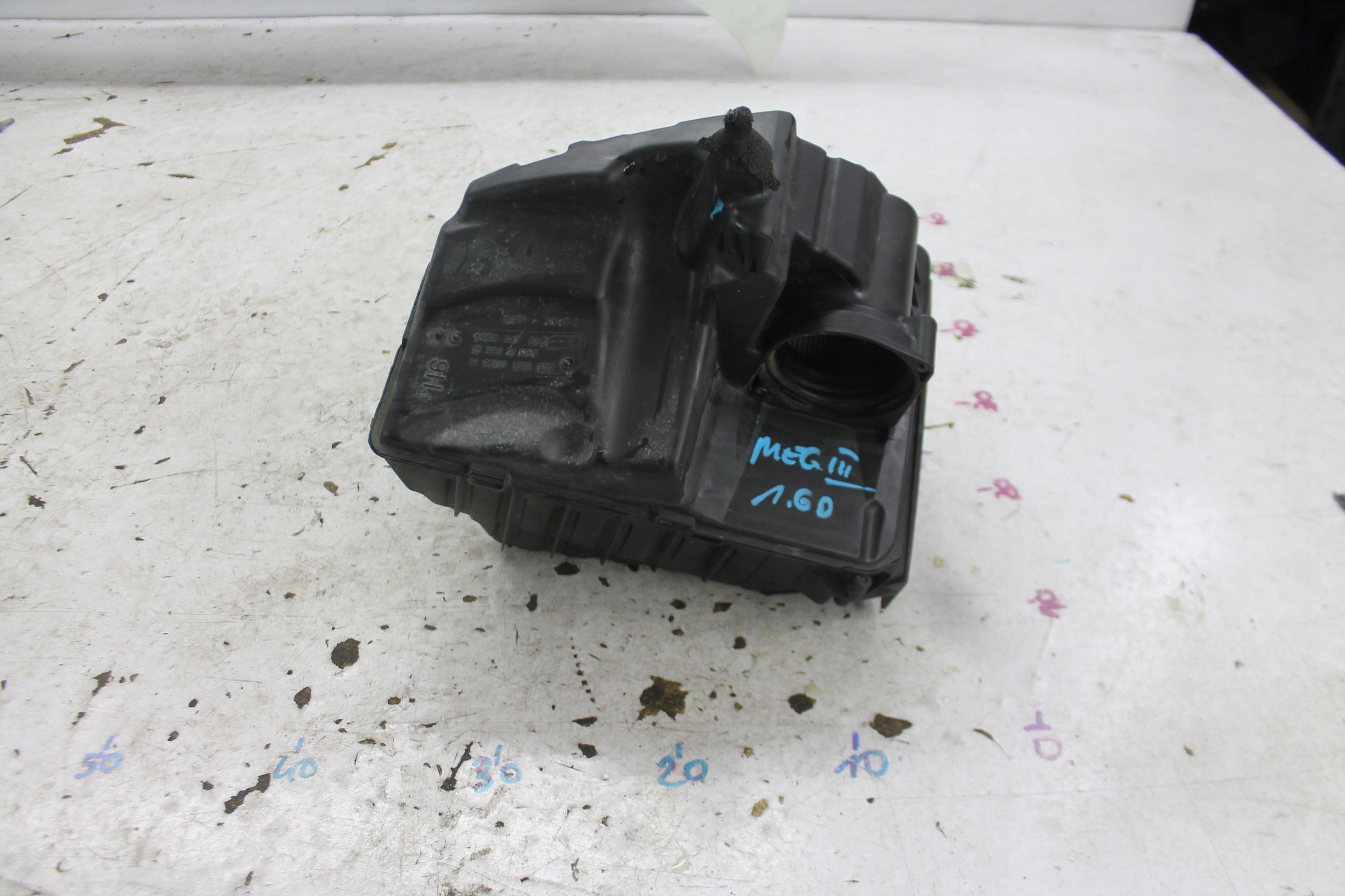 Gehäuse filter luft 8200947663E MEGANE III LIFT 1.6 DCI 13-16