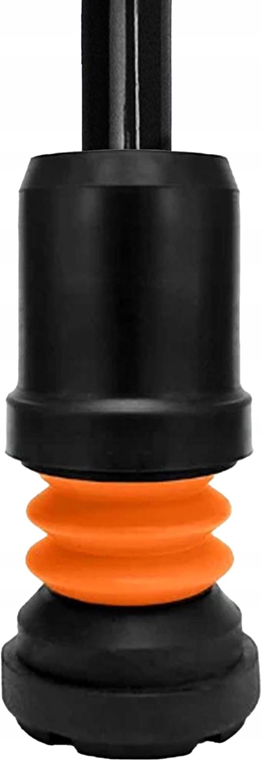 Adlatus 86035 Flexyfoot wymienna stopka czarna do laski lub kuli