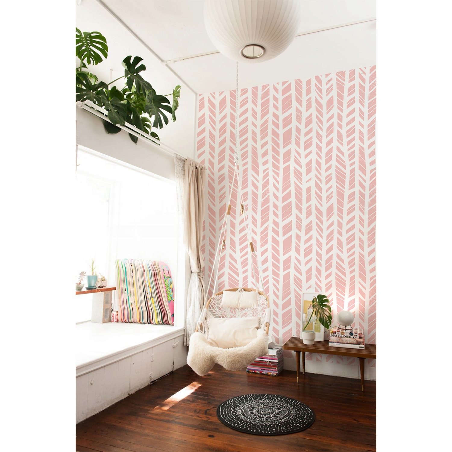 

Fototapeta ścienna Młodzieżowy różowy wzór 250x104