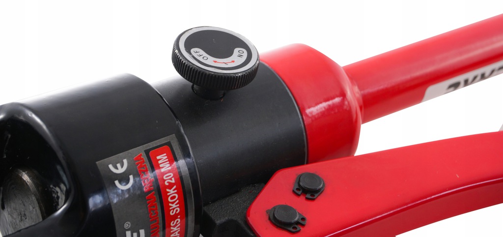 ZACISKARKA PRASKA RĘCZNA KABLI LIN HYDRAULICZNA PROFESJONALNA MOCNA 10-300 Model V86269