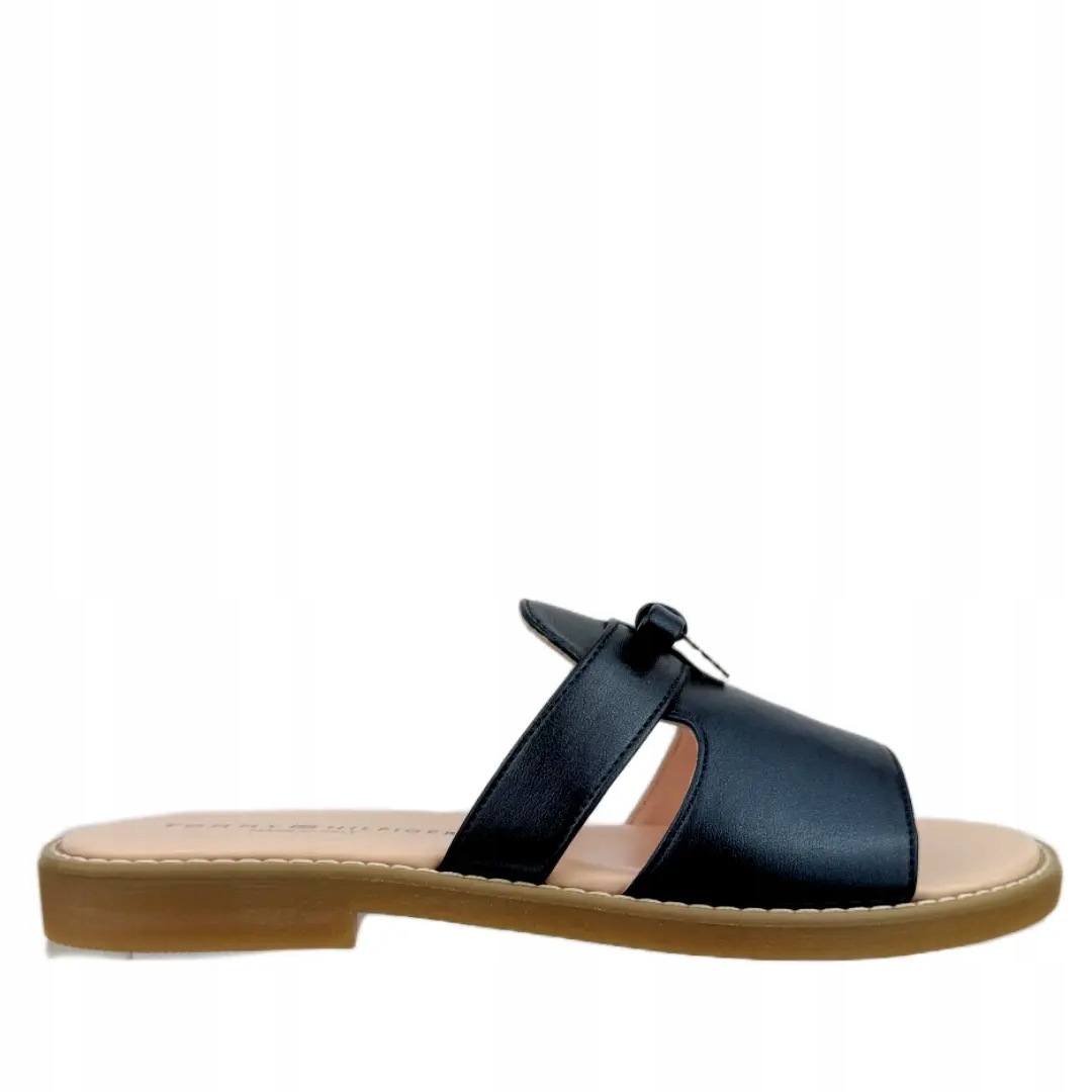 Nazouváky pantofle Tommy Hilfiger T4A2-34427-0504800 blue 37, Námořnická Modrá