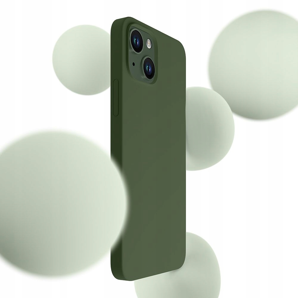 Apple Iphone 15 Plus 3MK Hardy Silicone Magcase Alpine Green