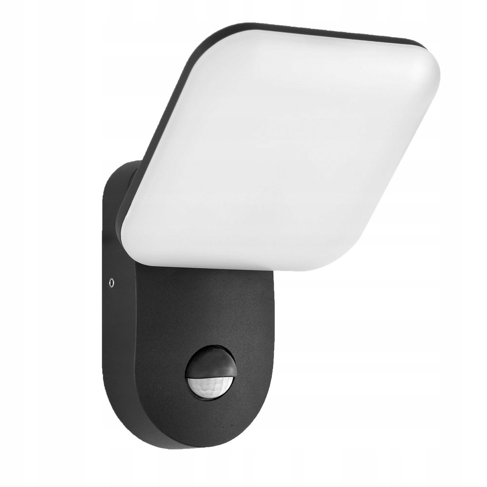 Vonkajšie Led nástenné svietidlo 12 W so snímačom Nammi 3K D-sensor OWL-6206-S-3K Ita