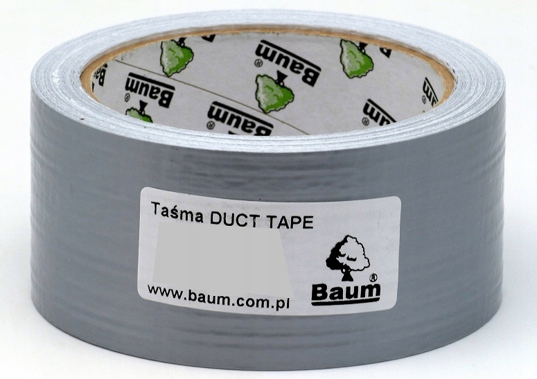 BAUM TAŚMA UNIWERSALNA DUCT TAPE 48mm x 25yd MOC