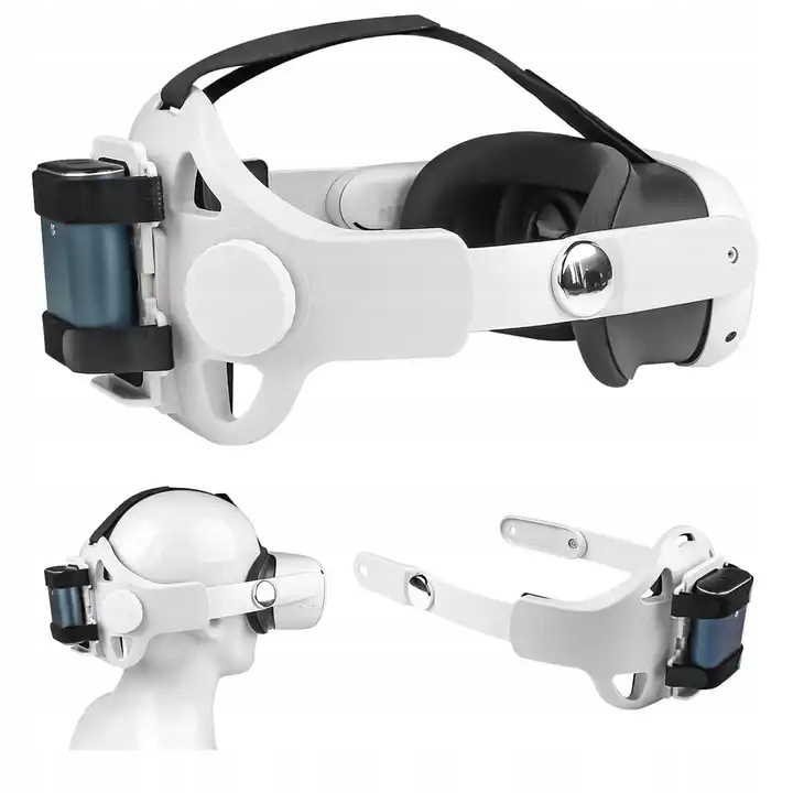 Pasek Elite Ikarvr do Meta Quest 3 Vr z uchwytem na dowolny powerbank