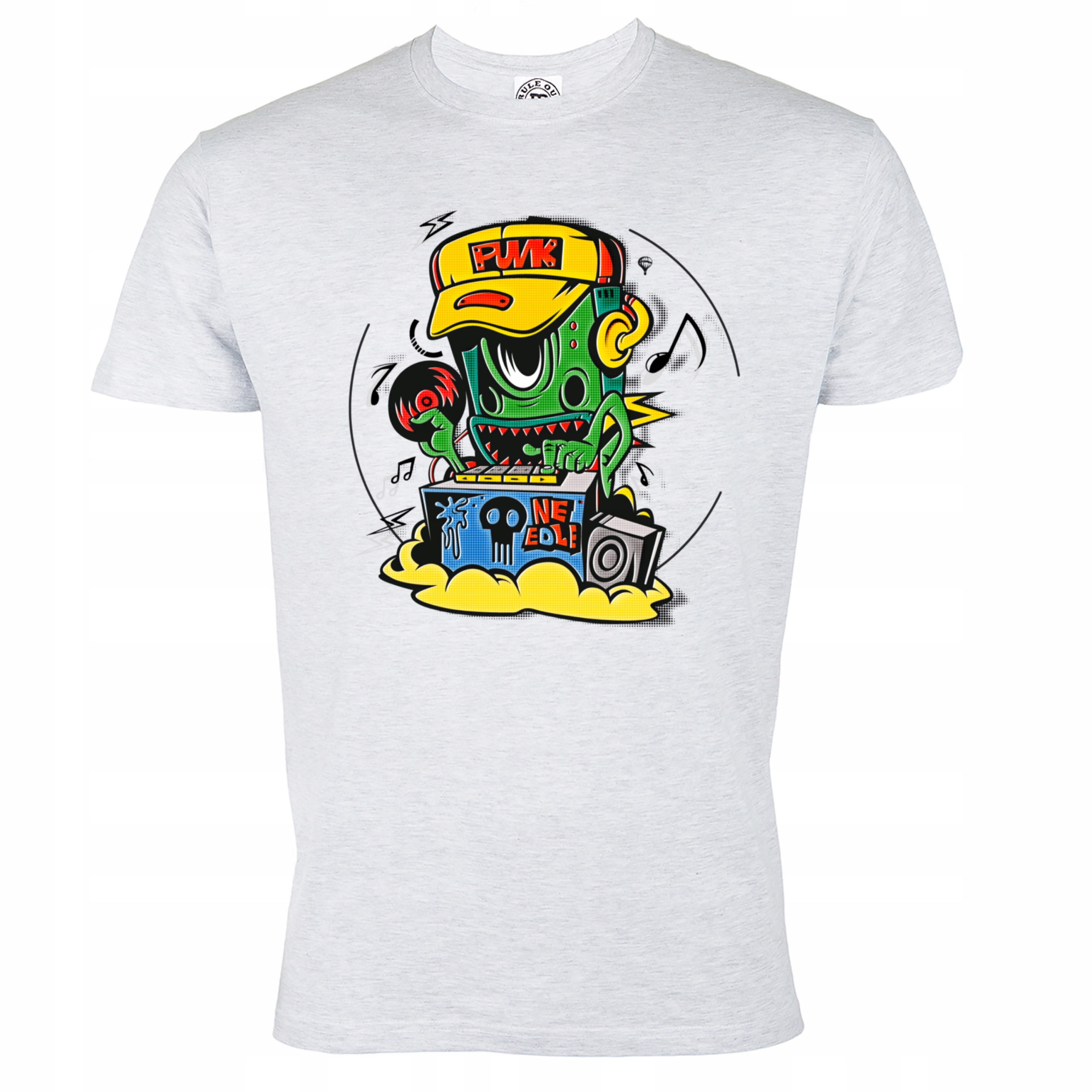 

Koszulka Muzyczna Casual Dj Punk Monster 43