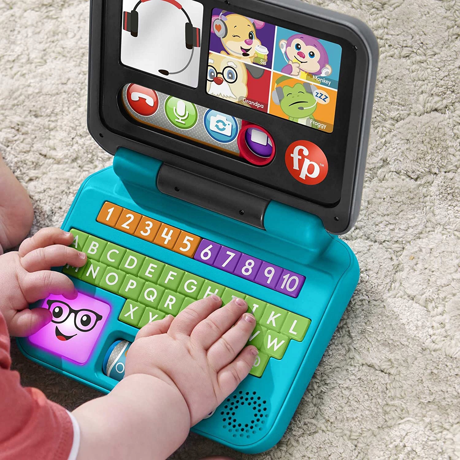 Interaktívny notebook FISHER-PRICE NEMČINA 6m+ Kód výrobcu HGX00